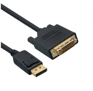 DisplayPort - DVI Kabel, Zwart, 3m