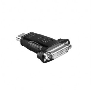 HDMI - DVI Adapter, male - female, Zwart