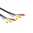 Composiet Video Kabel, Zwart, 5m / Laatste voorraad