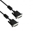 DVI Kabel, Singlelink 18+5, High Quality, Zwart, 2m