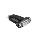 HDMI - DVI Adapter, male - female, Zwart